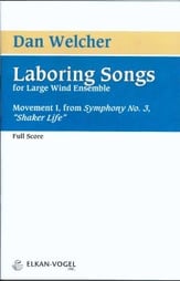 Laboring Songs Study Scores sheet music cover